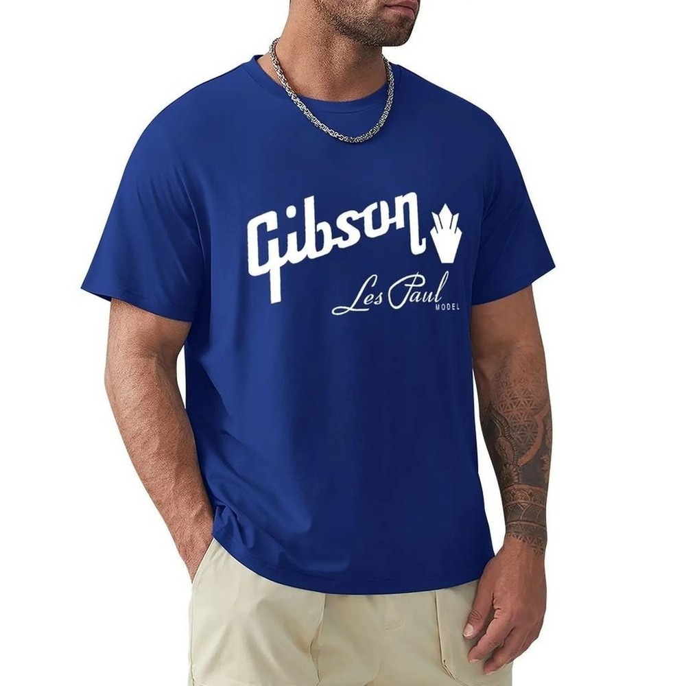 Gibson Les Paul Guitar Music Rock T Shirt Ba